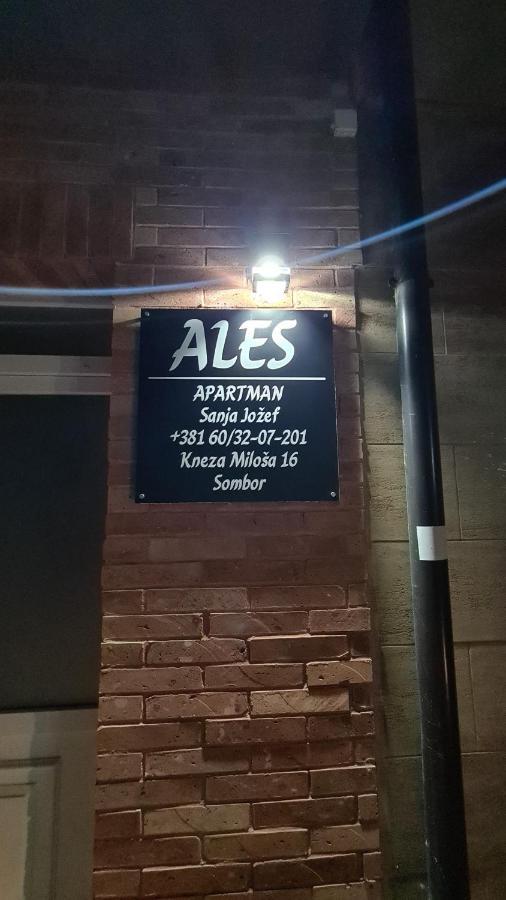 Ales Apartman Sombor Buitenkant foto